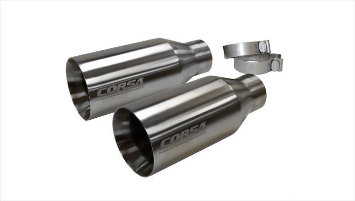 Ford F-150 Raptor Performance Exhaust - CORSA Performance - Tip Kit - Satin Polished - `17-`20